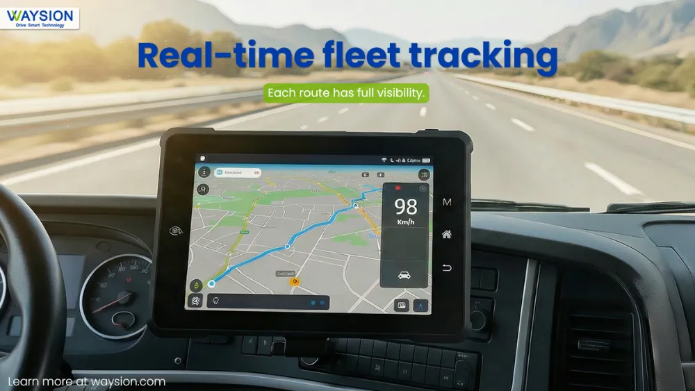 Real time fleet tracking Q777 Rugged Tablet For Public Transportation